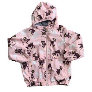 Mothers Babybear Lightweight Deer Print Hooded Jacket 120